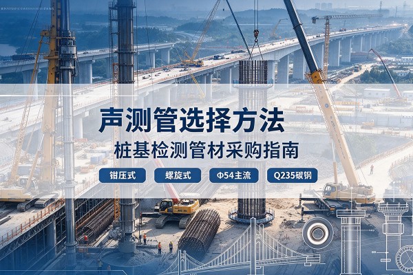 西山声测管选型标准
